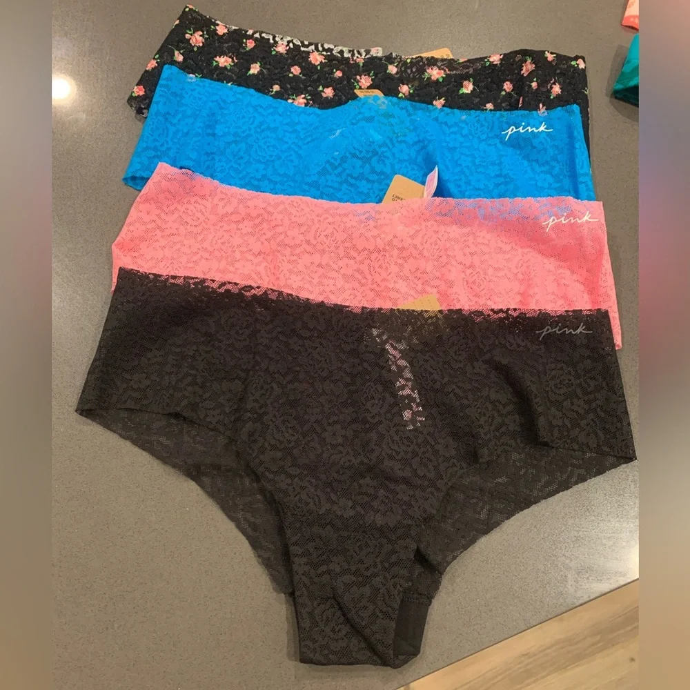 NWT 6 pairs of Victoria’s Secret and PINK panties size large - Picture 2 of 3